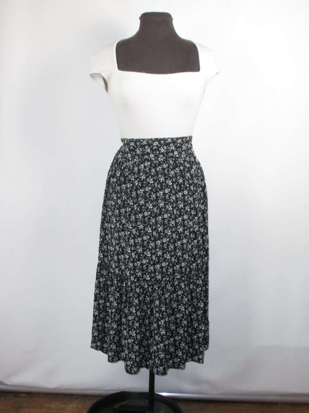 MADEWELL FLORAL FULL SKIRT